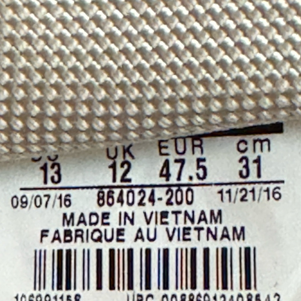 Nike Af Sf Sz 13 String String String Cream/Offwh… - image 4